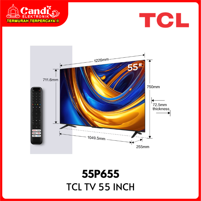 Tv Tcl Led 55p655